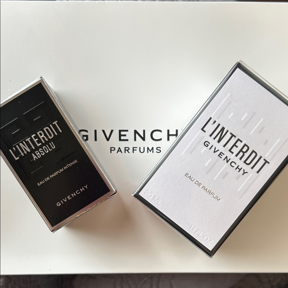 Givenchy L'Interdit 35 ml and 10 ml l’interdit Absolu Duo
